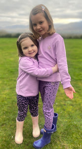 Baby/kids super soft lilac hoodie