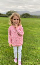 Load image into Gallery viewer, Baby/kids super soft sweatshirt peach star print
